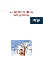 La Genética de La Inteligencia