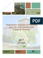 Reglamento Conjunto de Permisos para Obras de Construcción y Usos de Terrenos