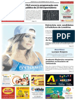 Jornal União, exemplar online da 15/09 a 21/09/2016.