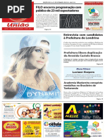 Jornal União, exemplar online da 15/09 a 21/09/2016.