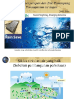 Presentasi (Rain Save) Air Hujan - Banjir - Penyerapan - Bak Penampun Air - Pemanfaatan Air Hujan