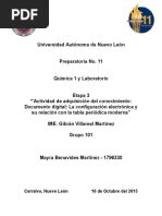 Download Quimica 1 y Laboratorio Etapa 3 Actividad de Adquisicin Del Conocimiento by Keyla Gonzalez SN324055105 doc pdf