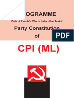 Programm Path and Constitution by CPI (ML) ND