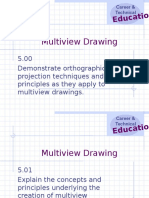 Unit E Multiview Drawing Powerpoint