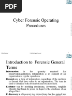 Cyber Forensic Operating Procedures: C-DAC/Kolkata C-DAC All Rights Reserved