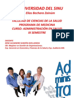 Administracion en Salud Tema 1 PDF