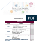 Plan de Estudios Impuestos 2016 PDF