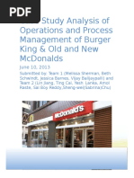Download Burger King vs McDonalds Final Paper 1 by shriti SN324074237 doc pdf