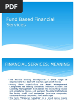 Fund Based Financial Services