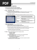 Troubleshooting: 4-1 Checking Before Repairing