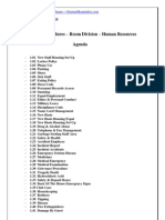 Policies &amp Procedures - Human Resources