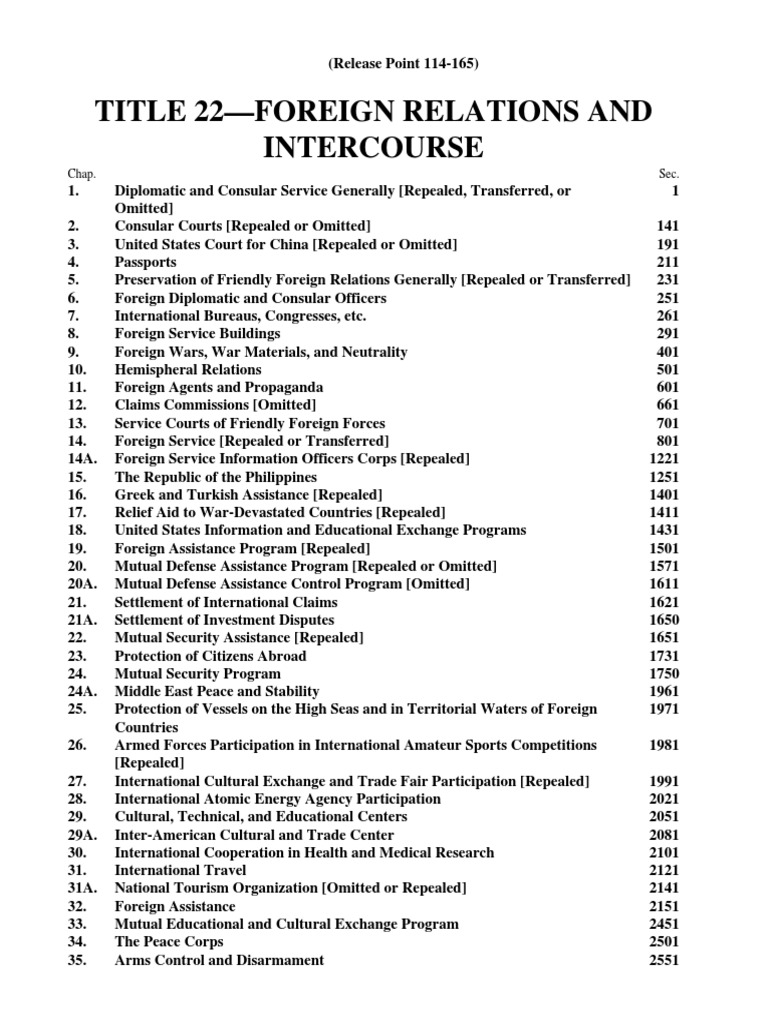 Usc22114 165 PDF United States Statutes At Large Passport