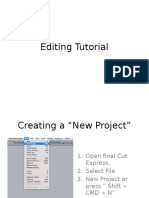 editing tutorial