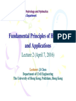 2016-04-07 Fundamental Principles of Hydrology & Applications