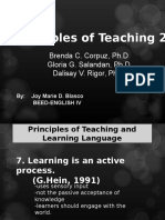 Principles of Teaching 2: Brenda C. Corpuz, PH.D Gloria G. Salandan, PH.D Dalisay V. Rigor, PH.D
