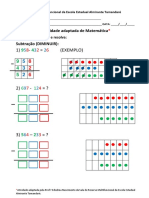 Atividade Adaptada de Matemática PDF