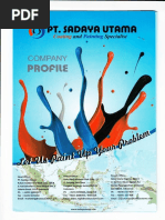 PT. Sadaya Utama (Painting Specialist) PDF