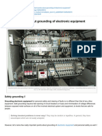 Electrical-Engineering-portal.com-Important Points About Grounding of Electronic Equipment