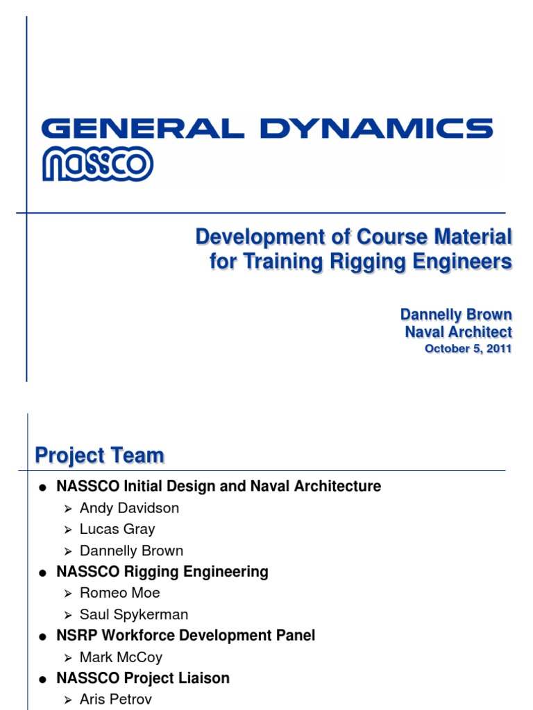 Rigging Engineer Training Course Development | PDF | Crane (Machine ...