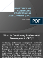 Importance of Continuing Professional Development (CPD)