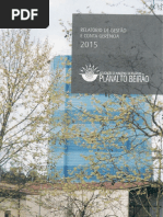 Relatório de Gestão e Conta Gerência 2015
