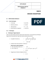 Nota Desain Headpond