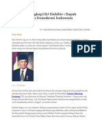 BJ Habibie Biografi