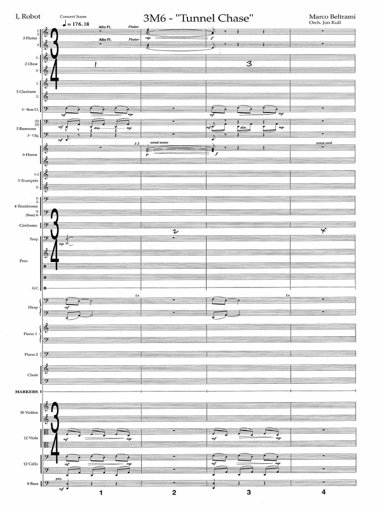 I, Robot Tunnel Chase Marco Beltrami PDF