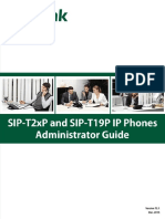 Yealink SIP-T2xP and SIP-T19P IP Phone Family Administrator Guide V72 1