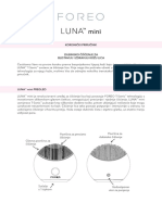 FOREO LUNA MINI Priručnik Hrvatski