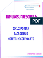 Inmunosupresores I PDF