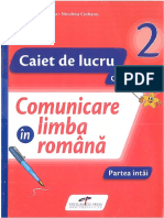 Caiet Limba Romana 2 2 PDF