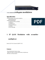 Ip-4 Scrambler QAM Modulator