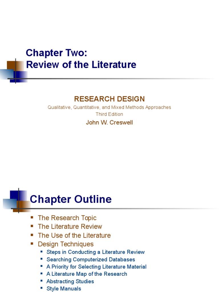 Literature Review Quantitative Research Qualitative Research