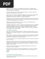 CARTA DE SOLICITAÇÃO DE EMPREGO