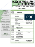 Programme: Time Frame Event Person-In-Charge