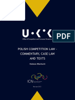 UOKiK Polish Competition Law 2013