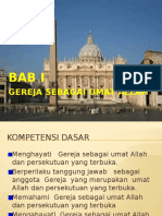 Gereja Sebagai Umat Allah