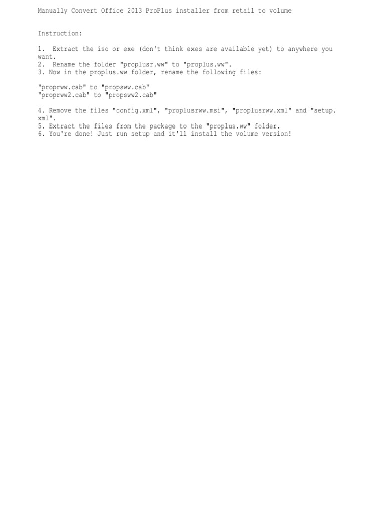 Instruction Txt