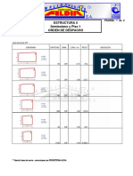 Estructura 5 Placa Semisotano y Piso 1 PDF