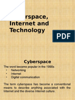 Session 2 - Cyberspace, Internet and Technology