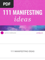 Download 111 Manifesting Ideas - Sarah Prout by Marina Karamarko SN324120056 doc pdf