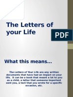 The Letters of Your Life Website