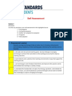 Istestandards Selfevaluation