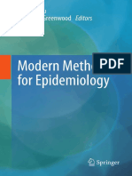 Morden Methods of Epidemiology