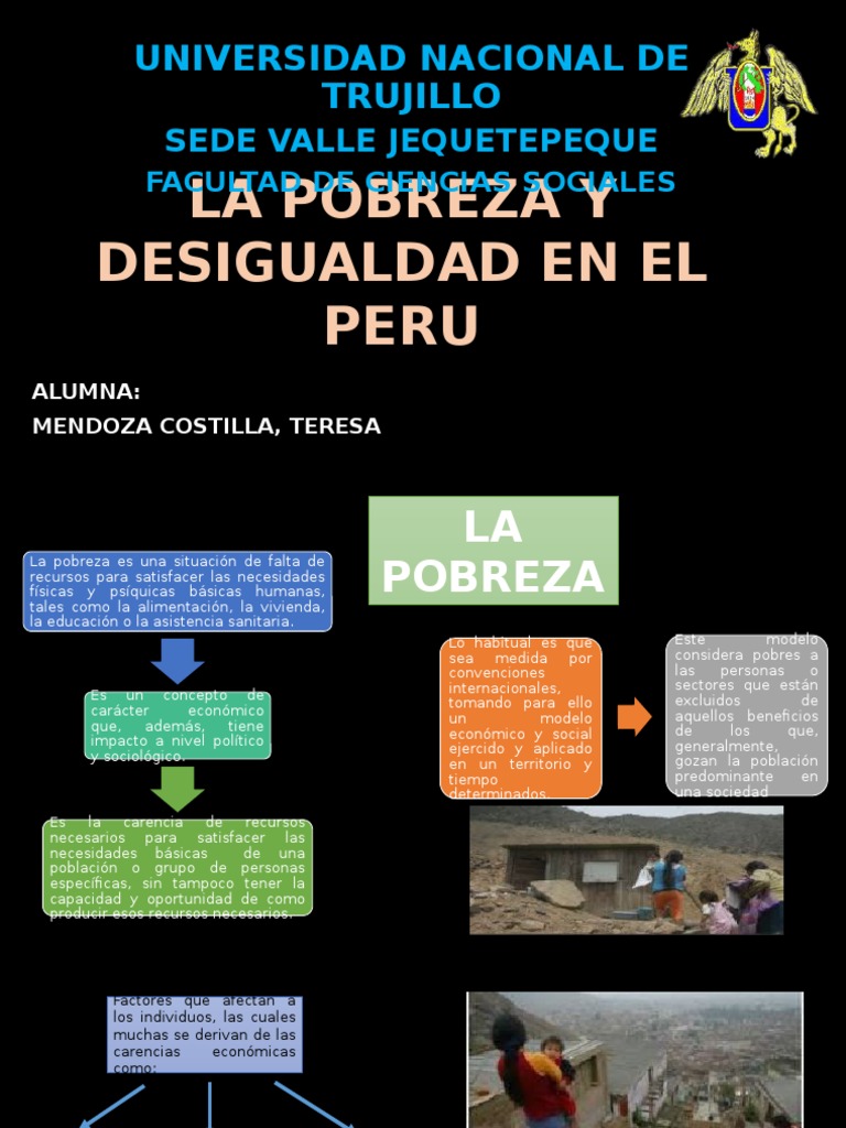 Pobreza y Desigualdad en el Perú | PDF | Pobreza | Pobreza e indigencia