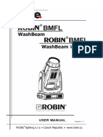 User Manual Robin BMFL WashBeam