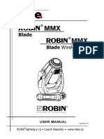 User Manual Robin MMX Blade
