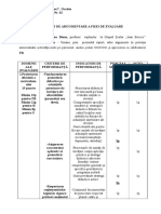 Raport de Argumentare A Fi+×ei de Evaluare 2011