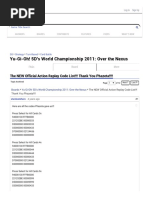 The NEW Official Action Replay Code List!!! Thank You Phazeta!!!! - Yu-Gi-Oh!  5D's World Championship 2011 Over The Nexus Message Board For DS - GameFAQs  PDF | PDF | Leisure | Sports
